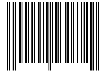 Number 2562672 Barcode