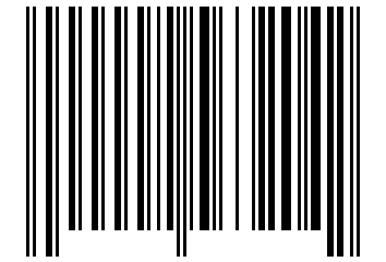 Number 2563204 Barcode