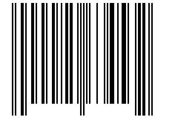 Number 25634532 Barcode