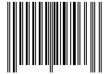 Number 257033 Barcode