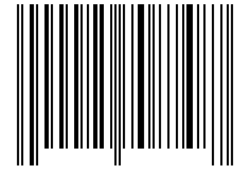 Number 25708748 Barcode