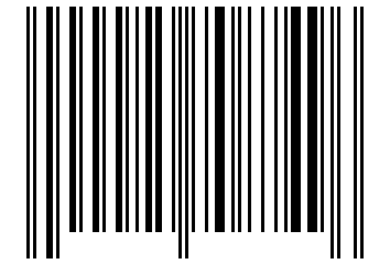 Number 25708749 Barcode