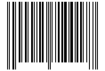 Number 25710017 Barcode
