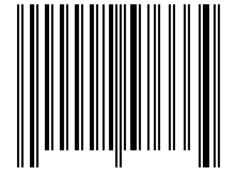 Number 2576664 Barcode