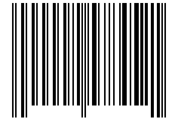 Number 2578452 Barcode