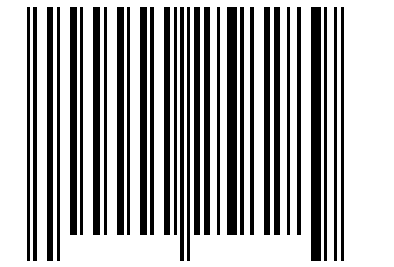 Number 258289 Barcode