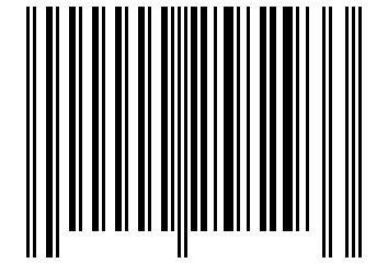 Number 258293 Barcode