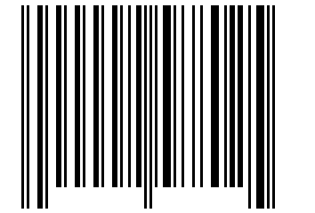 Number 2588025 Barcode