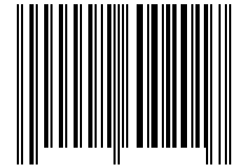 Number 2600201 Barcode
