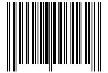 Number 26003162 Barcode