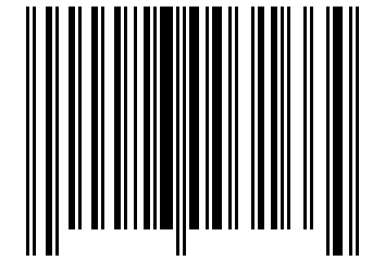 Number 26003166 Barcode