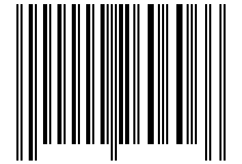 Number 260606 Barcode