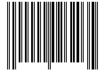 Number 26203 Barcode