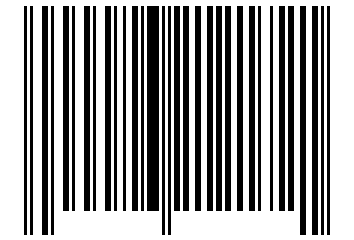 Number 26212172 Barcode