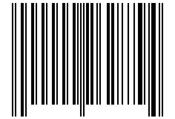 Number 262879 Barcode