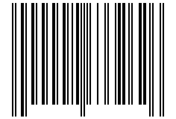 Number 2633262 Barcode