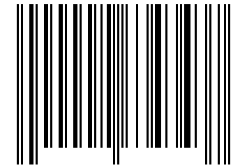 Number 2634343 Barcode