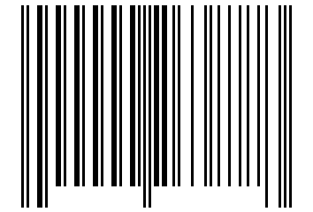 Number 263877 Barcode