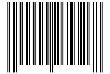 Number 265326 Barcode