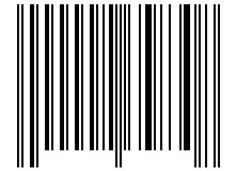 Number 2658308 Barcode