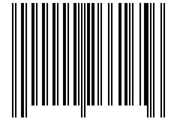 Number 266165 Barcode