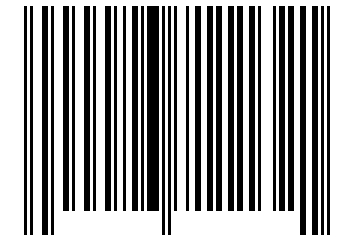Number 26711132 Barcode