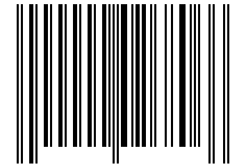 Number 26806 Barcode