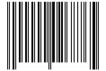 Number 26876 Barcode