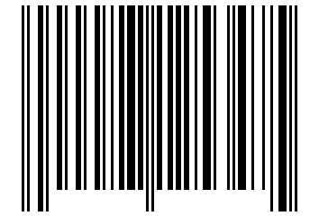 Number 27125347 Barcode