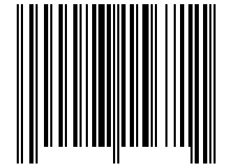 Number 27156711 Barcode