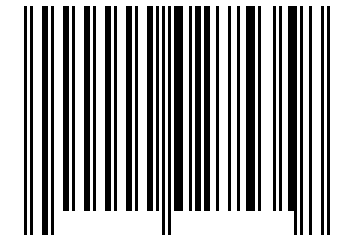 Number 27535 Barcode