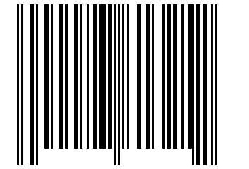 Number 27613252 Barcode