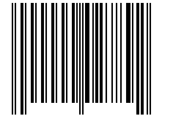 Number 27892 Barcode