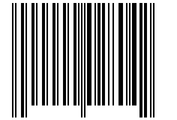 Number 28042 Barcode