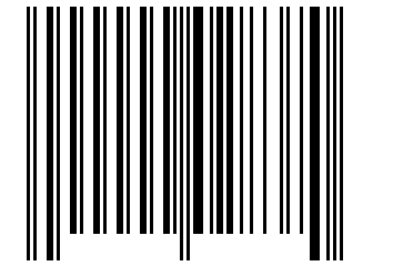 Number 28370 Barcode