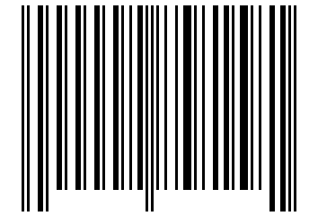 Number 2858158 Barcode