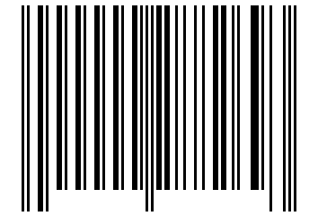 Number 288269 Barcode