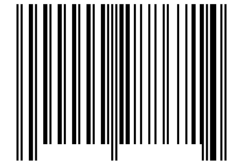 Number 288671 Barcode