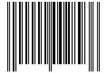 Number 2893 Barcode