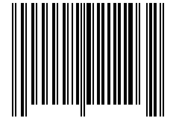 Number 2921103 Barcode