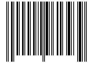 Number 2961393 Barcode