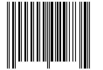 Number 29735 Barcode