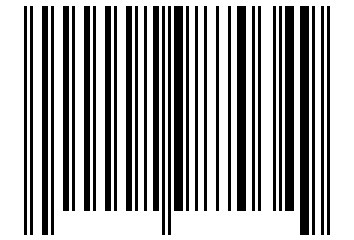 Number 2987034 Barcode