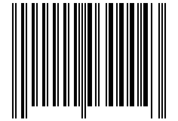 Number 30004 Barcode
