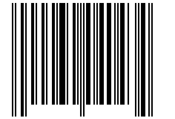 Number 30040434 Barcode