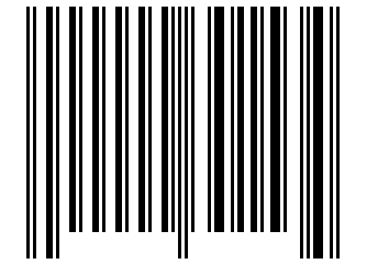 Number 301534 Barcode