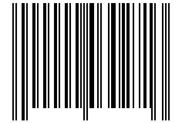 Number 30271 Barcode