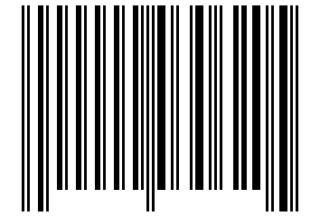 Number 30620 Barcode