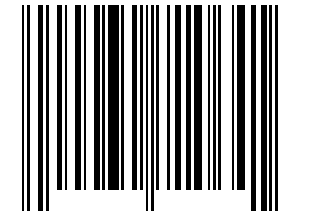 Number 30710641 Barcode