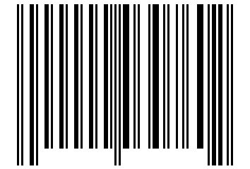Number 30760 Barcode